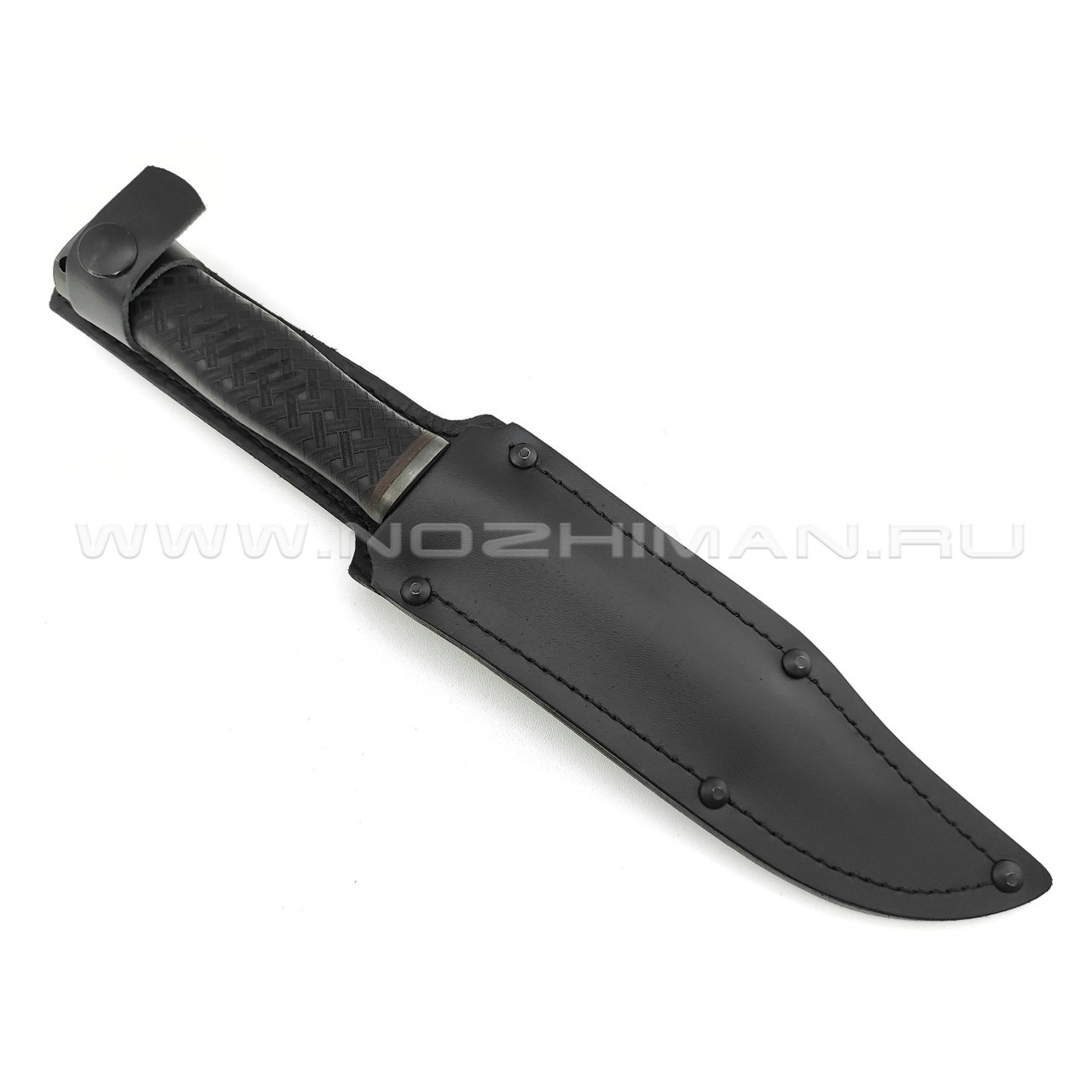 Нож "Комбат-2" сталь 65Г, рукоять резина (Титов & Солдатова)