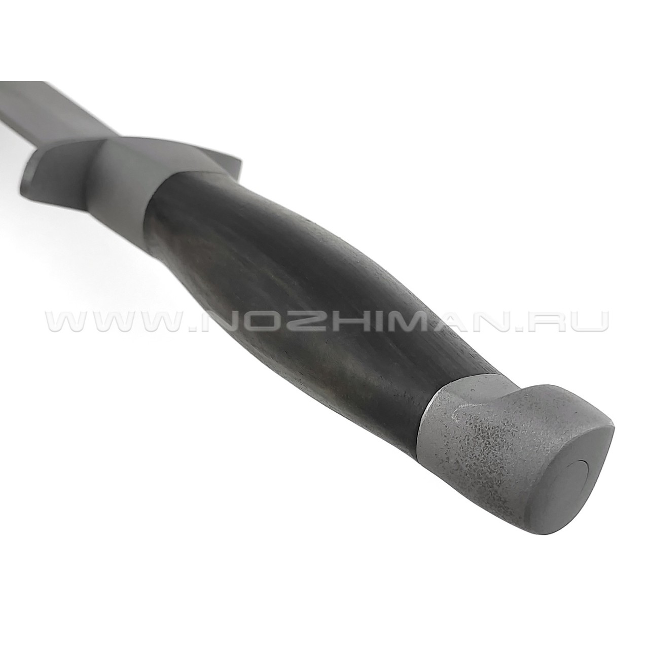Нож "Макс" сталь 65Г серый, рукоять орех, сталь (Титов & Солдатова)
