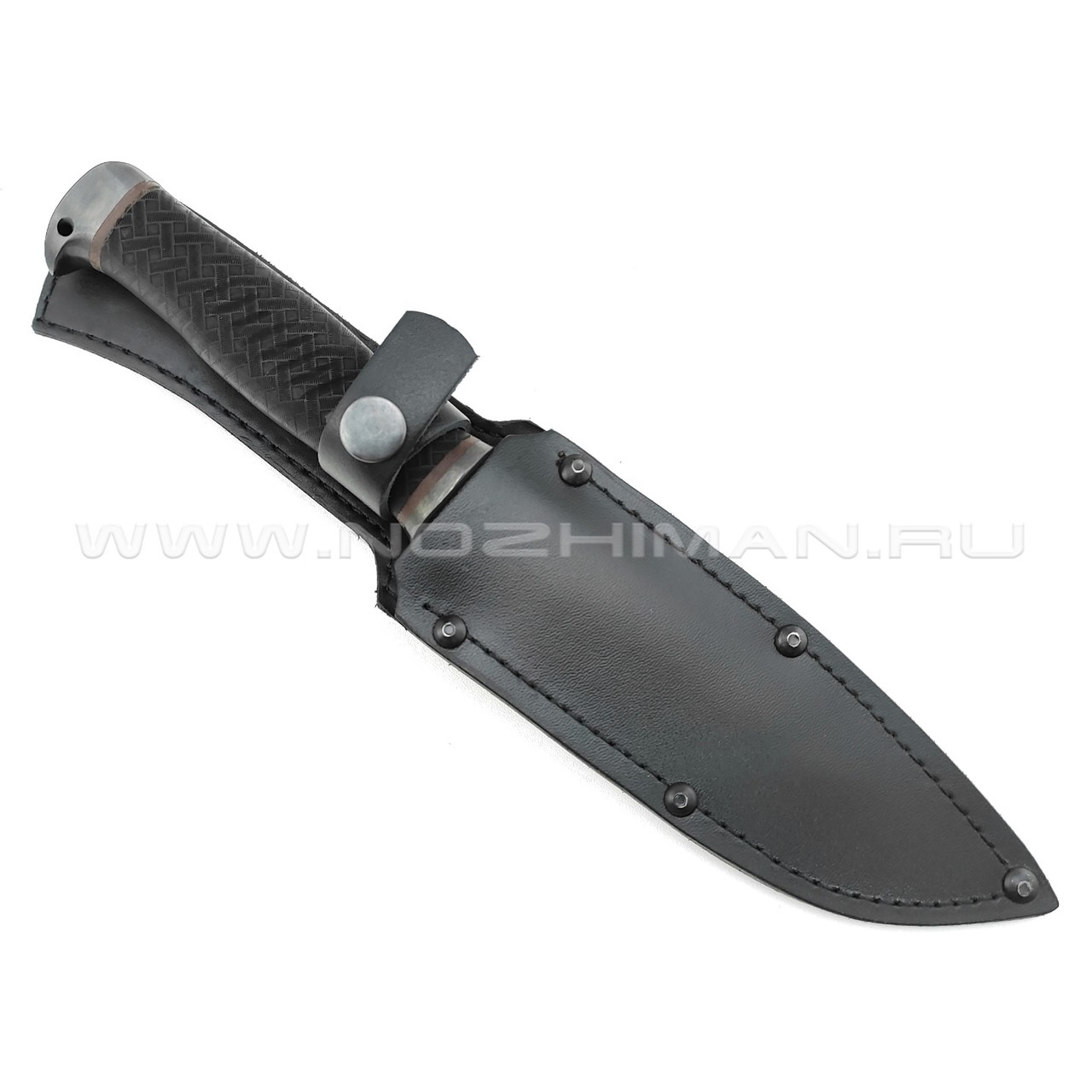 Нож "Сержант" сталь 65Г, рукоять резина (Титов & Солдатова)