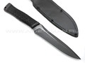 Нож "Стриж-1" сталь 65Г, рукоять резина, сталь (Титов & Солдатова)