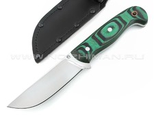 Титов и Солдатова нож Вихрь-1 сталь Х12МФ, рукоять Micarta green & black