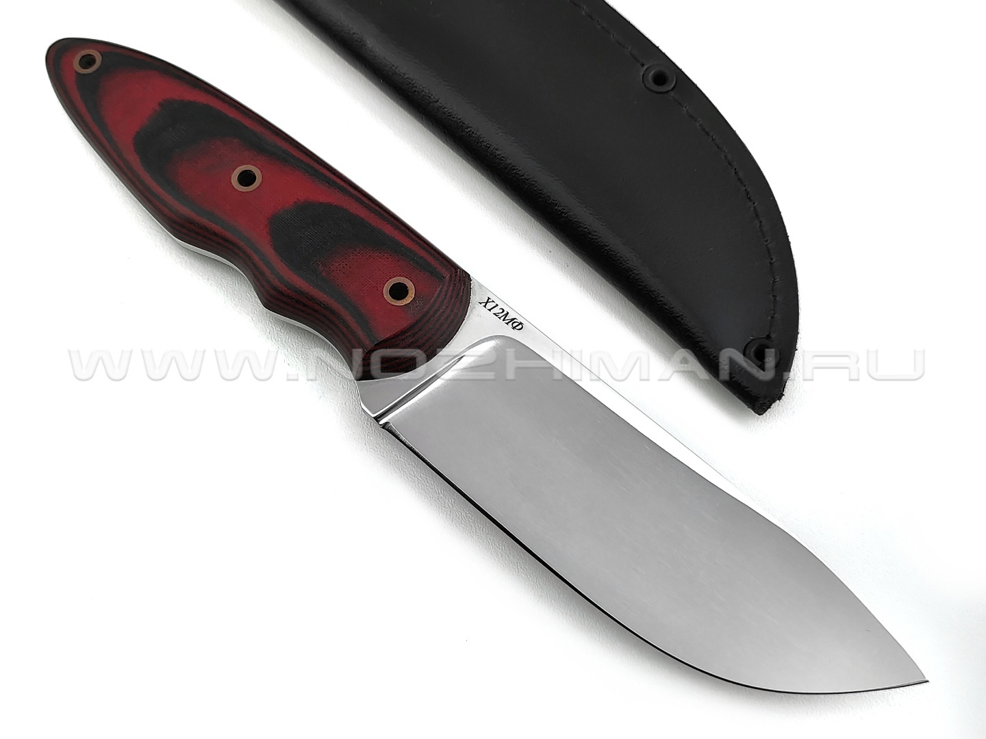 Нож "Сибирь-4" сталь Х12МФ, рукоять микарта (Титов & Солдатова)