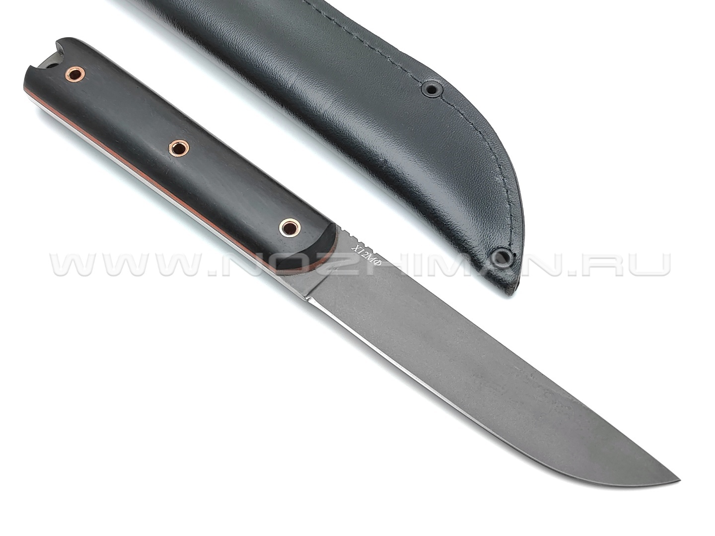 Нож "Дипломат" сталь Х12МФ, рукоять граб (Титов & Солдатова)