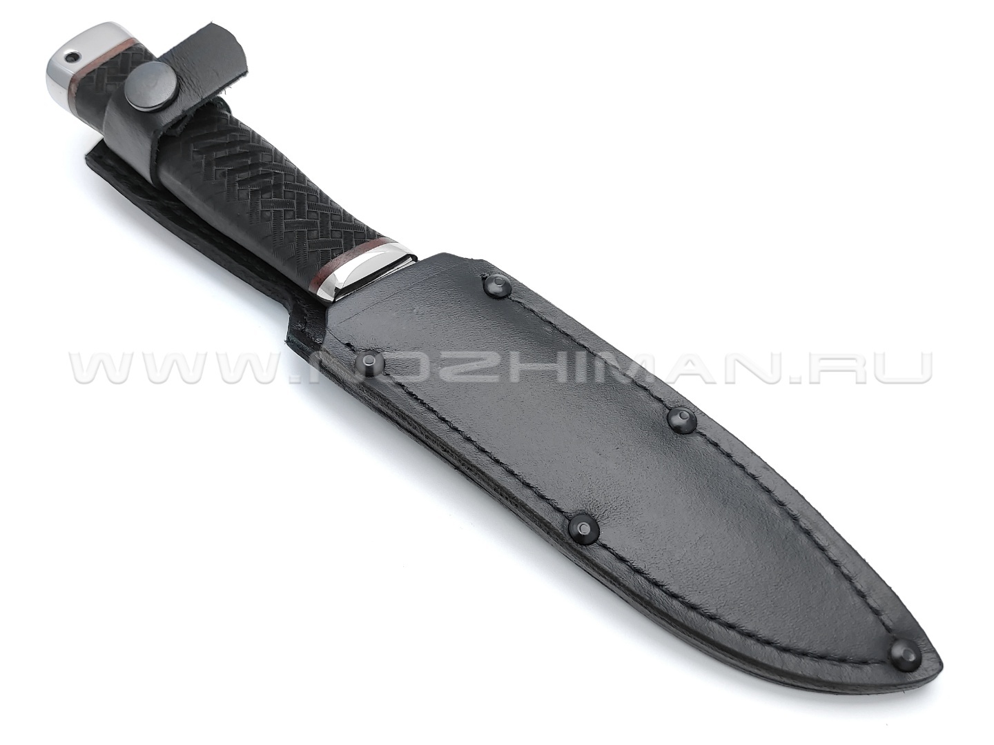 Нож "Казак-1" сталь 95Х18, рукоять резина (Титов & Солдатова)