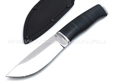Нож "Морж" сталь 95Х18, рукоять наборная кожа (Титов & Солдатова)
