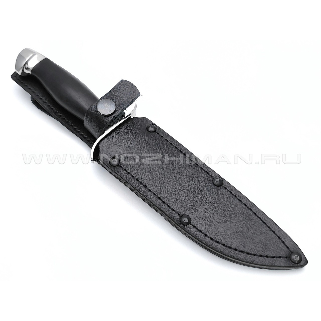 Нож "Макс" сталь 95Х18, рукоять граб, сталь (Титов & Солдатова)