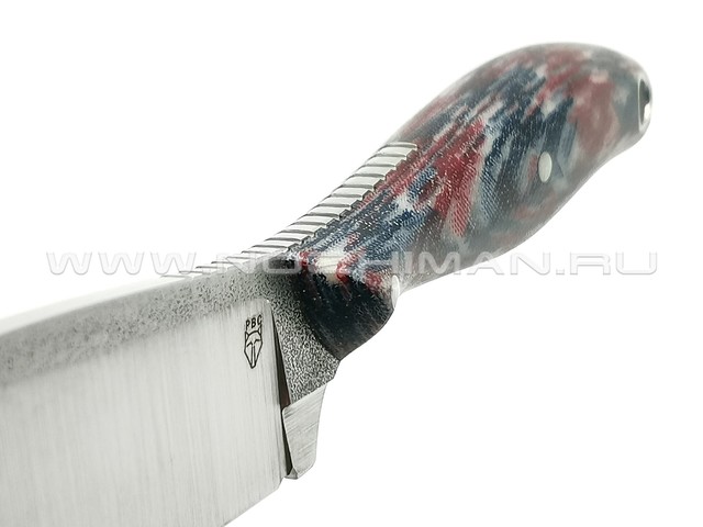 РВС нож "Кастор 1.0" сталь N690, рукоять микарта тартан