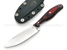 РВС нож "Кастор 3.0" сталь N690, рукоять микарта navy & red
