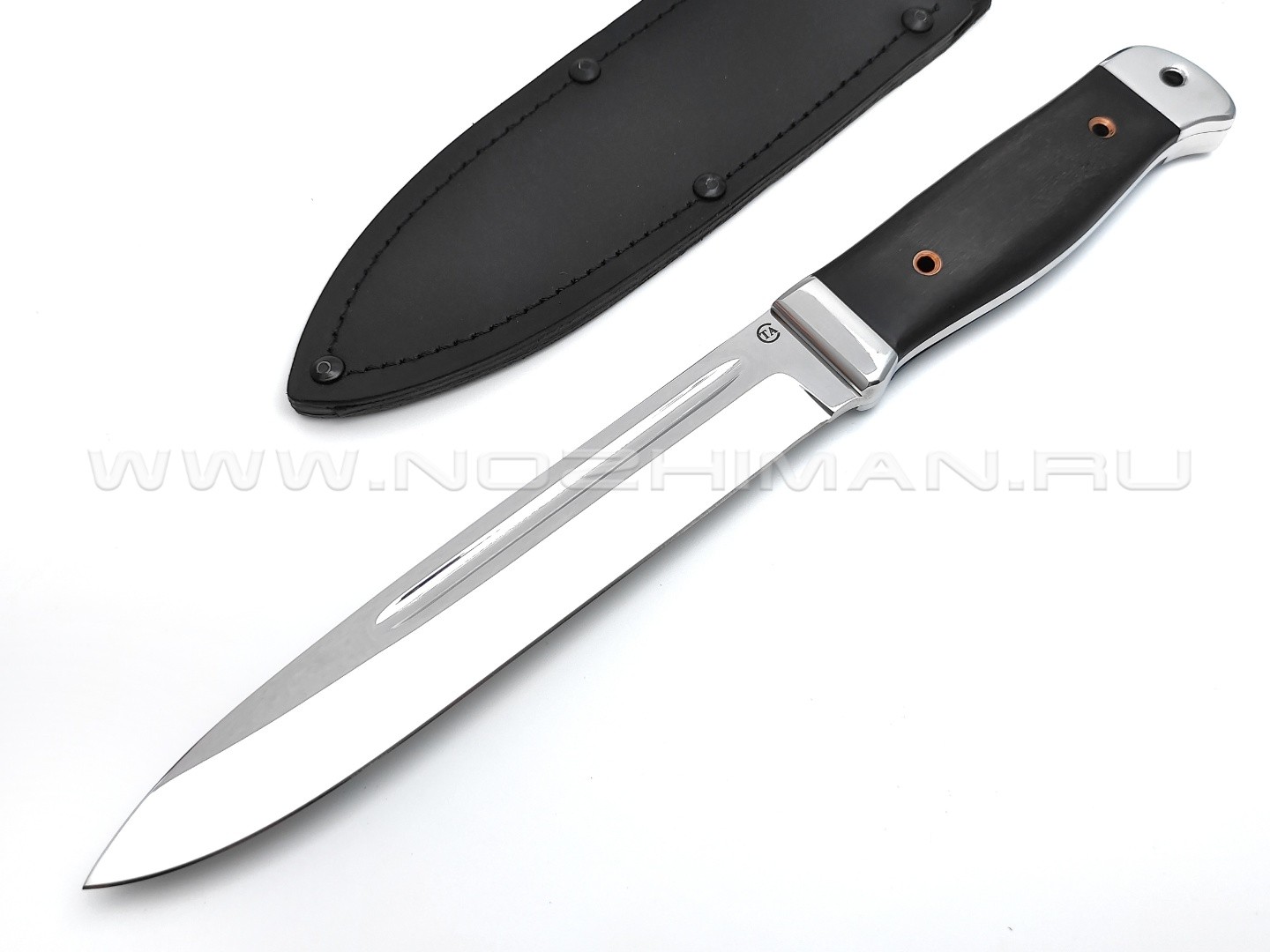 Нож "Горец-2" сталь 95Х18, рукоять граб (Титов & Солдатова)