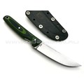 РВС нож "Аники" сталь N690, рукоять микарта black & green