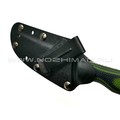 РВС нож "Аники" сталь N690, рукоять микарта black & green