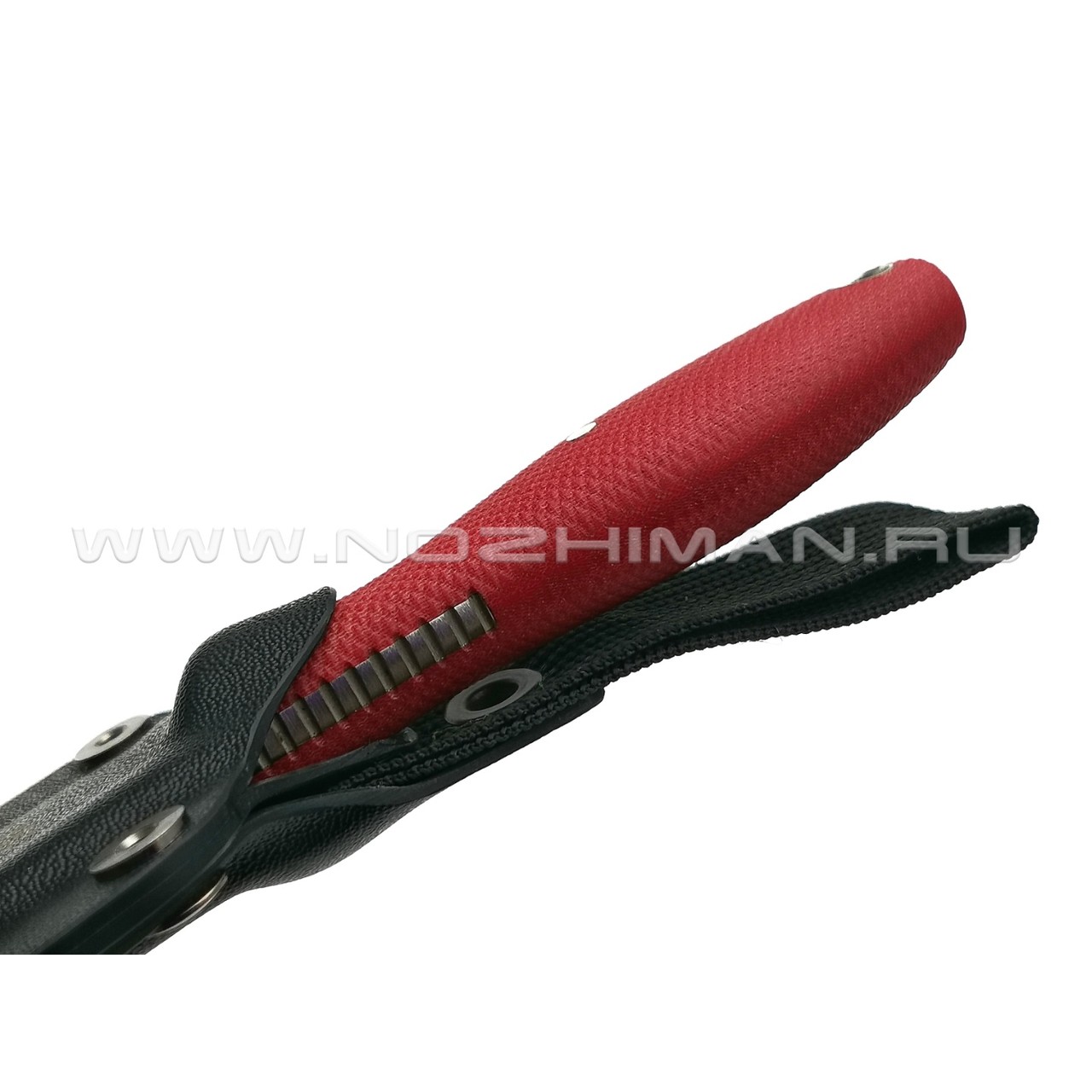 РВС нож "Кастор 1.0" сталь N690, рукоять микарта red