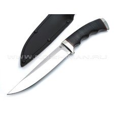 Титов и Солдатова нож Кобра-1 сталь 95Х18, рукоять Наборная кожа, мельхиор