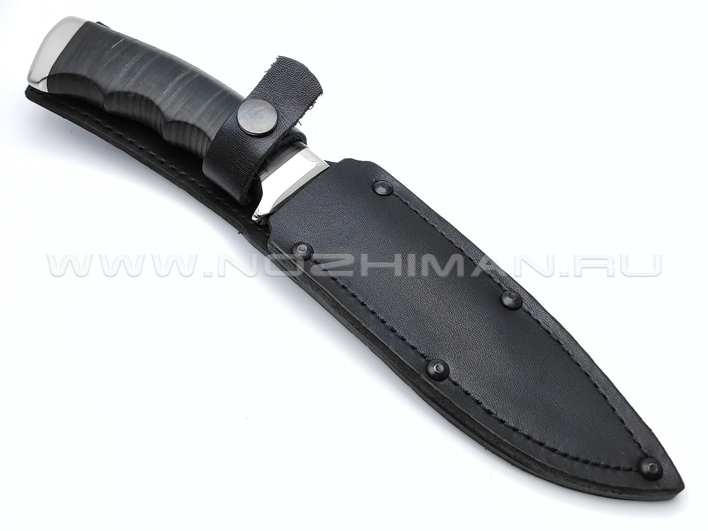 Нож "С-1" сталь 95Х18, рукоять наборная кожа (Титов & Солдатова)