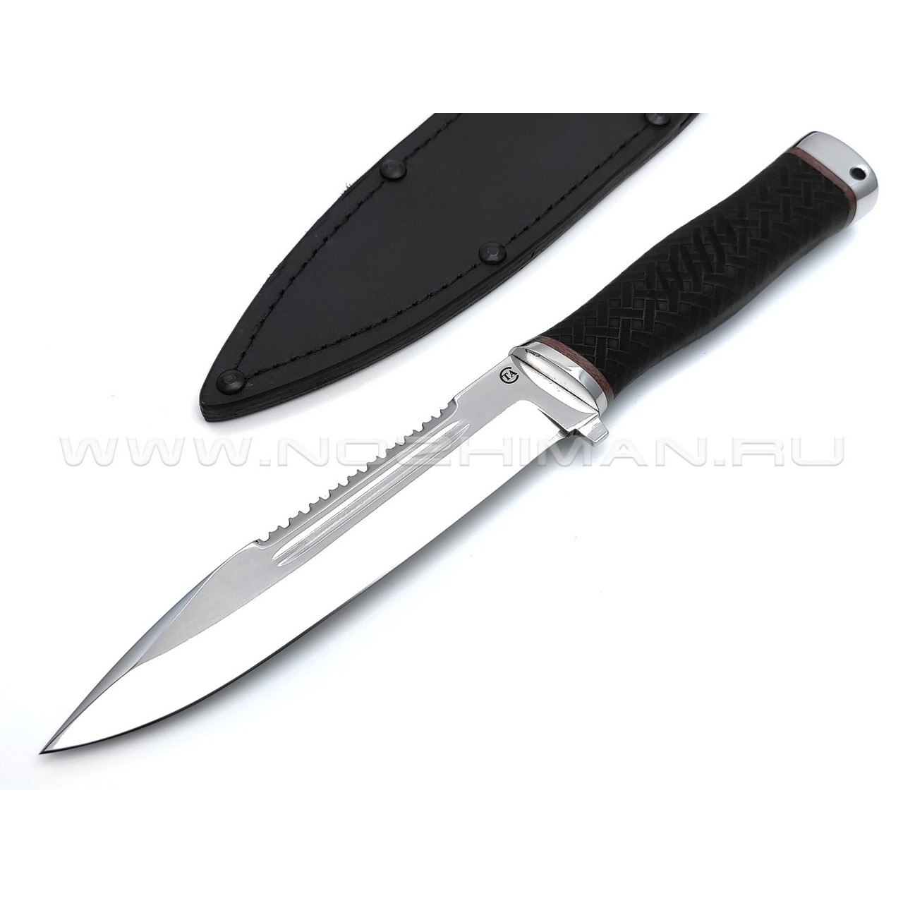 Нож "Старшина" сталь 95Х18, рукоять резина (Титов & Солдатова)