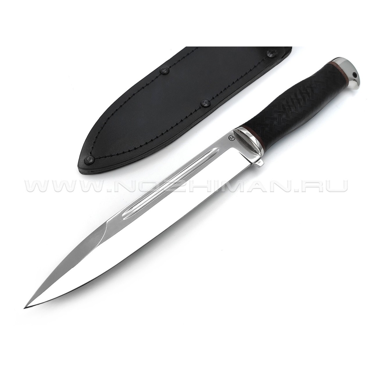 Нож "Капитан" сталь 95Х18, рукоять резина (Титов & Солдатова)
