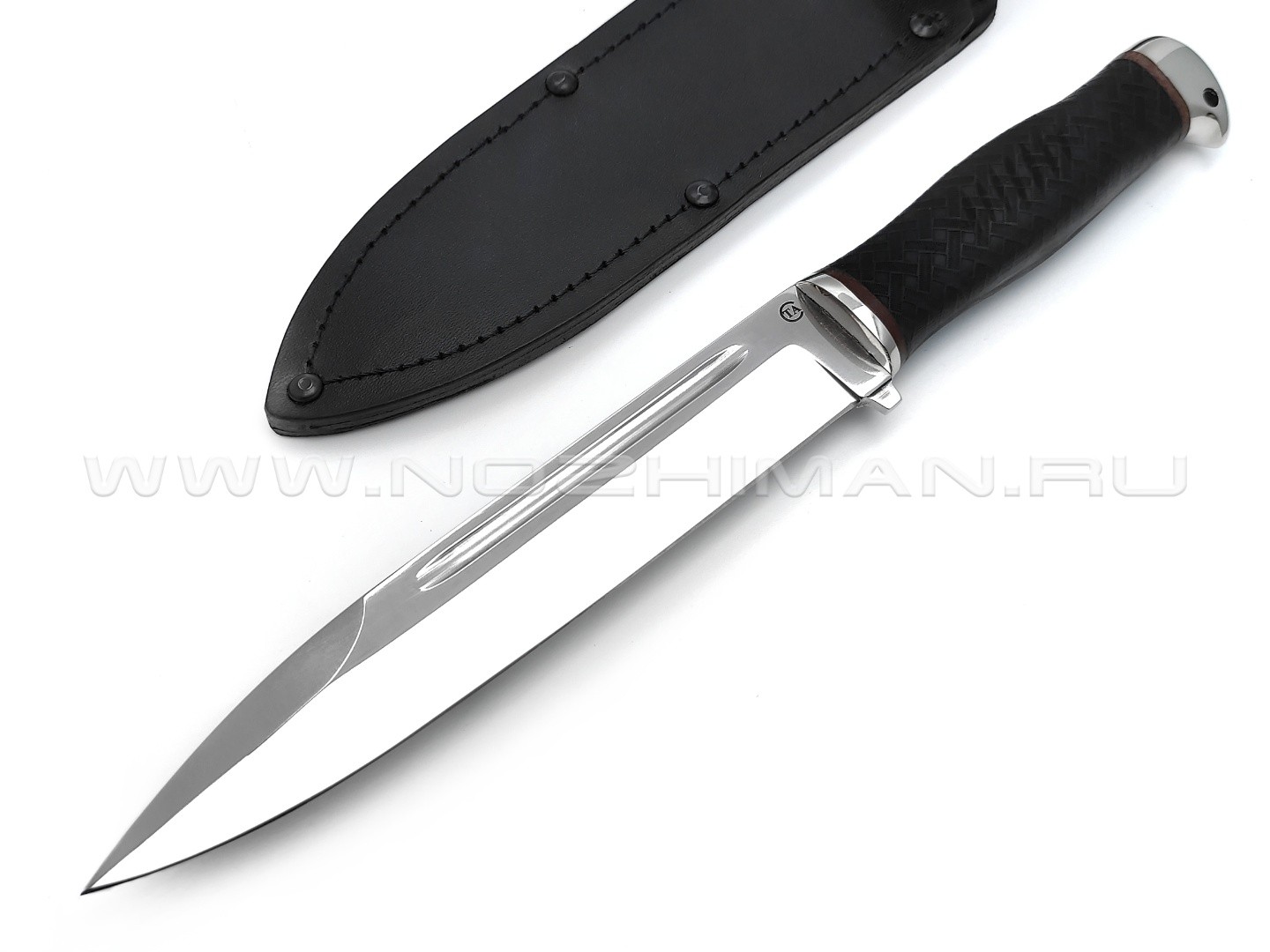 Нож "Капитан" сталь 95Х18, рукоять резина (Титов & Солдатова)