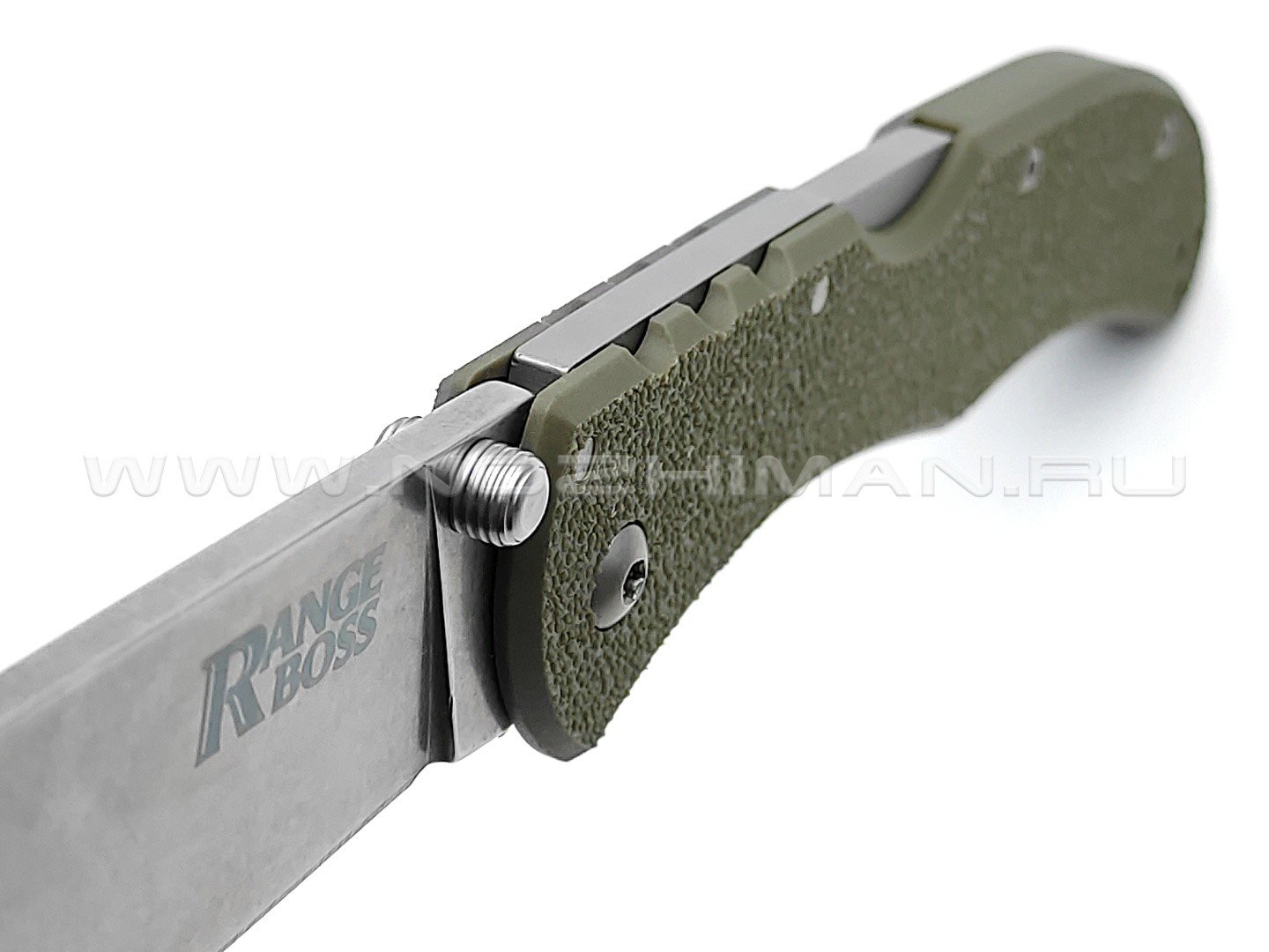 Cold Steel нож Range Boss 20KR7 OD Green сталь 4034SS, рукоять Zy-Ex