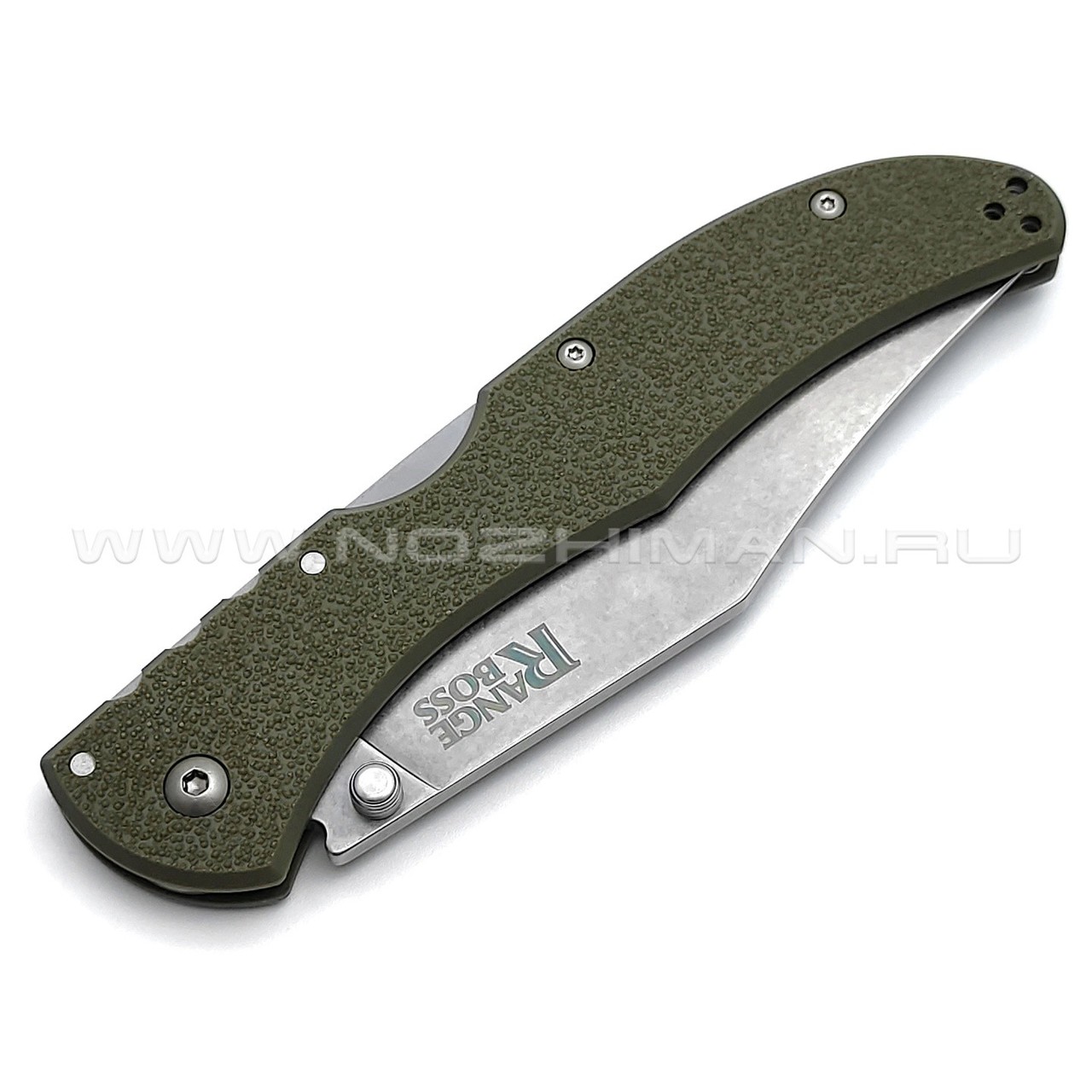 Cold Steel нож Range Boss 20KR7 OD Green сталь 4034SS, рукоять Zy-Ex