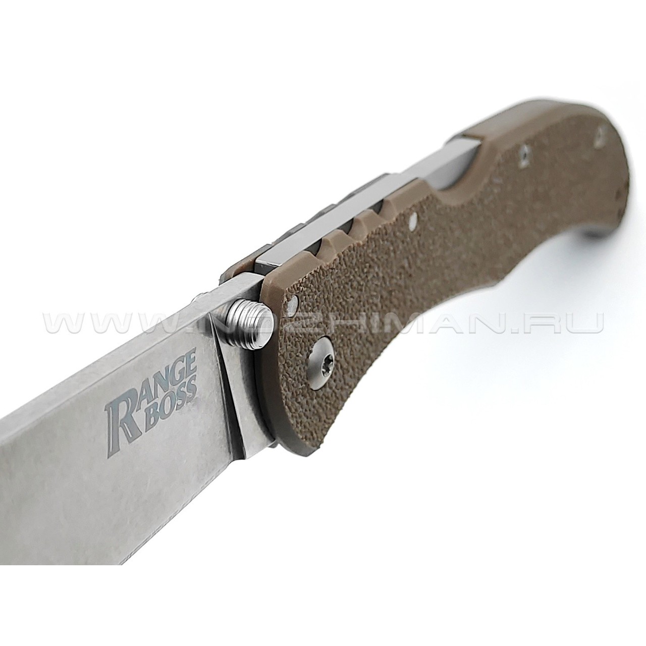 Cold Steel нож Range Boss 20KR9 Flat Dark Earth сталь 4034SS, рукоять Zy-Ex