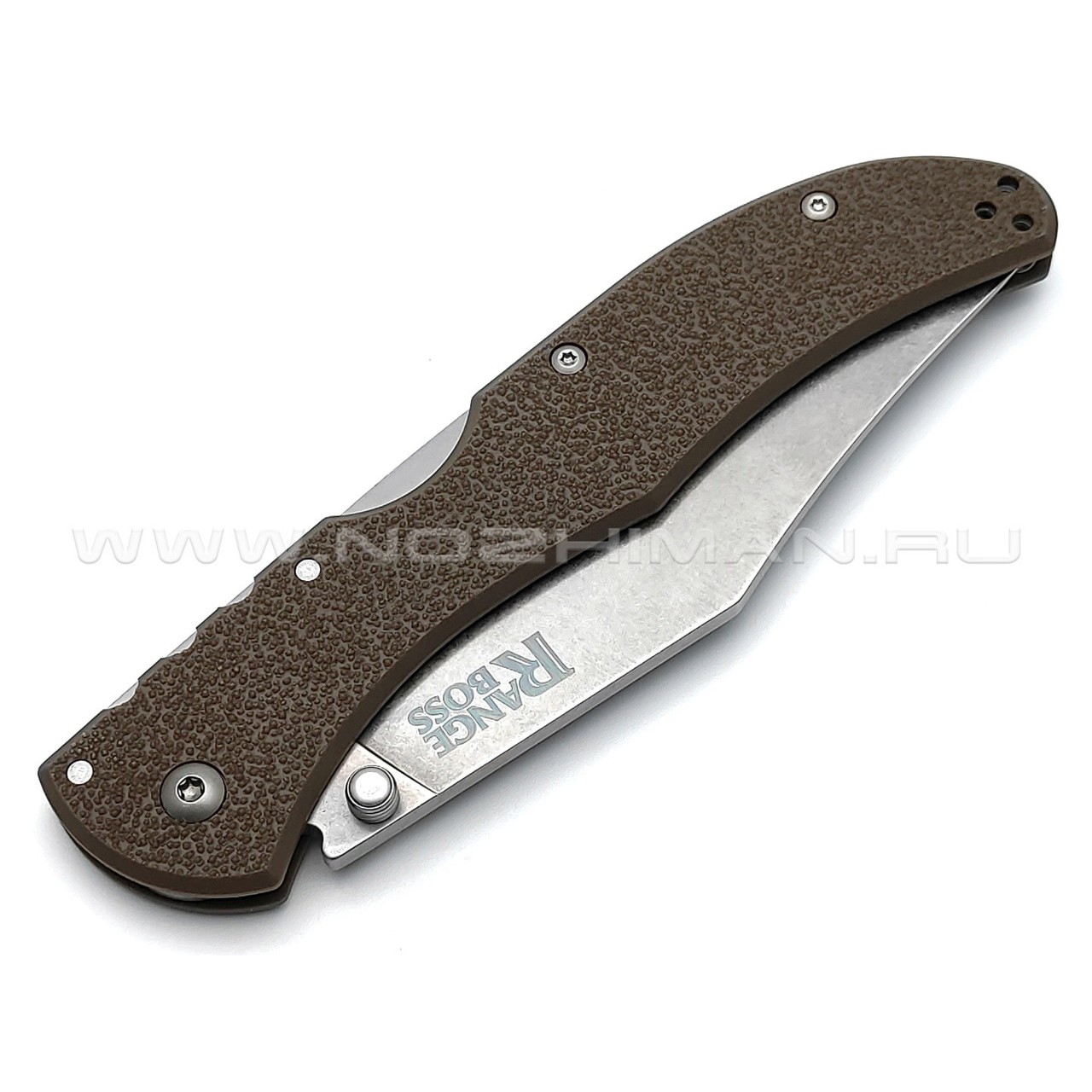 Cold Steel нож Range Boss 20KR9 Flat Dark Earth сталь 4034SS, рукоять Zy-Ex