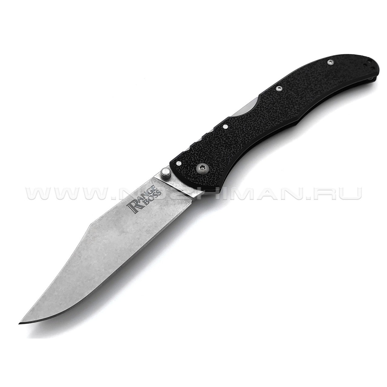 Cold Steel нож Range Boss 20KR5 Black Handle сталь 4034SS, рукоять Zy-Ex