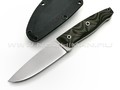 Волчий Век нож "Прототип-2" сталь Niolox WA, рукоять G10 black & green