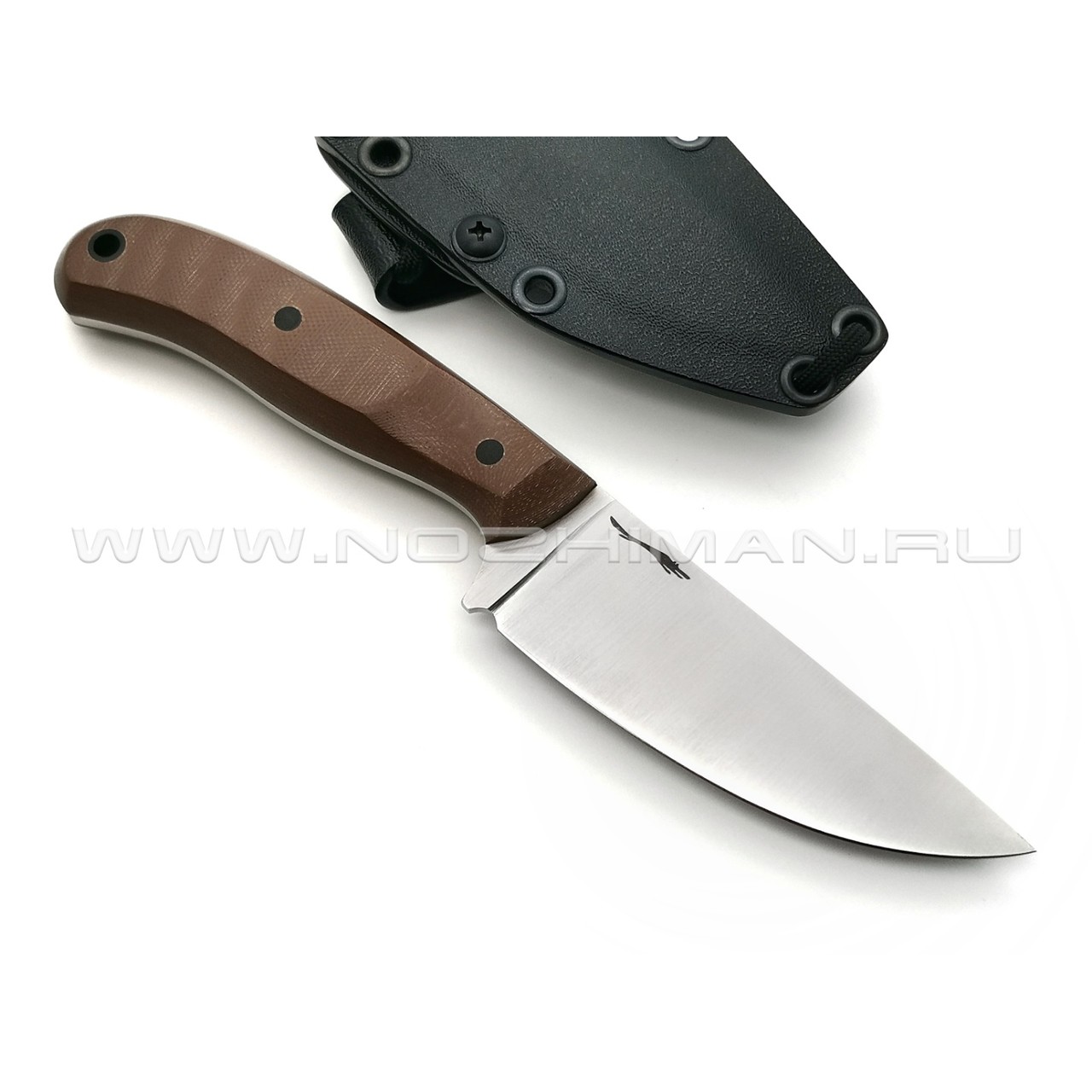 Волчий Век нож "Mark-I" сталь Niolox WA, рукоять G10 brown