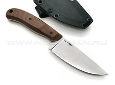 Волчий Век нож "Mark-I" сталь Niolox WA, рукоять G10 brown