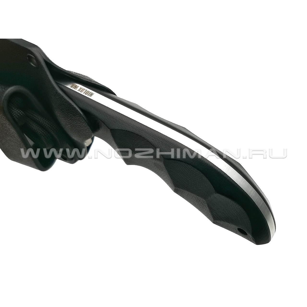 Волчий Век нож "Кондрат 12" сталь Niolox WA, рукоять G10 black