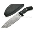 Волчий Век нож "Команданте XL - Custom" сталь PGK WA, рукоять G10 black
