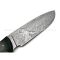 Волчий Век нож "Команданте XL - Custom" сталь PGK WA, рукоять G10 black