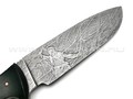 Волчий Век нож "Команданте XL - Custom" сталь PGK WA, рукоять G10 black