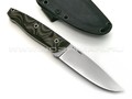 Волчий Век нож "Прототип-2" сталь Niolox WA, рукоять G10 black & green