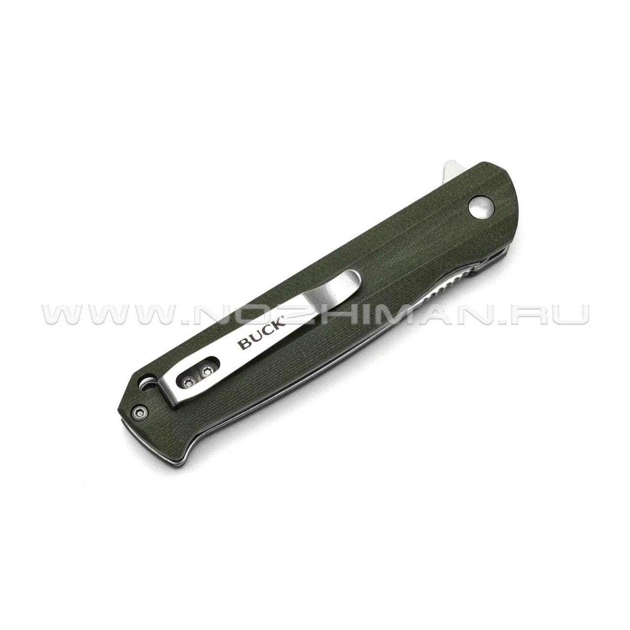 Buck нож Langford 0251GRS сталь 7Cr17MoV, рукоять G10 green