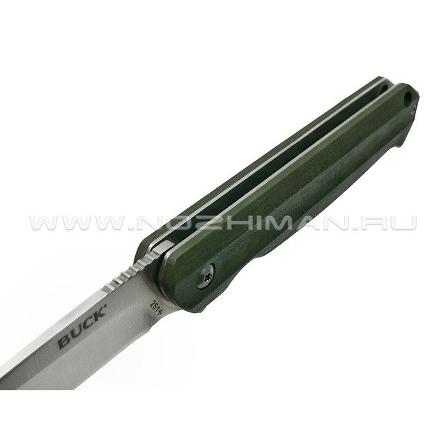 Нож Buck Langford 0251GRS сталь 7Cr17MoV, рукоять G10 green