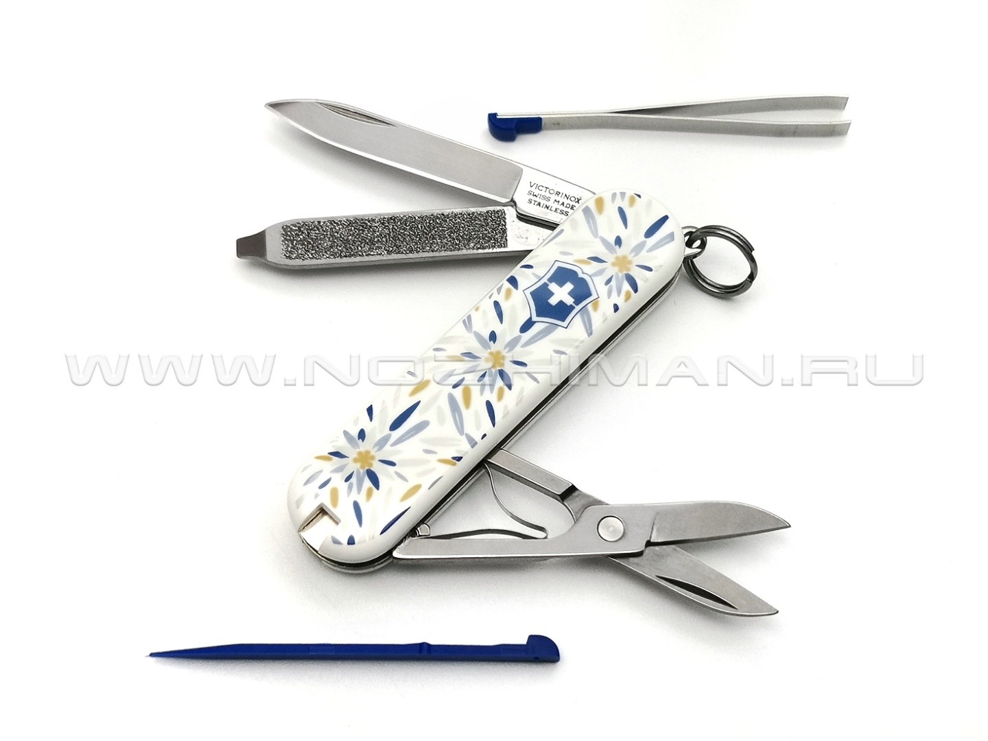 Швейцарский нож Victorinox 0.6223.L2109 Alpine Edelweiss (7 функций)