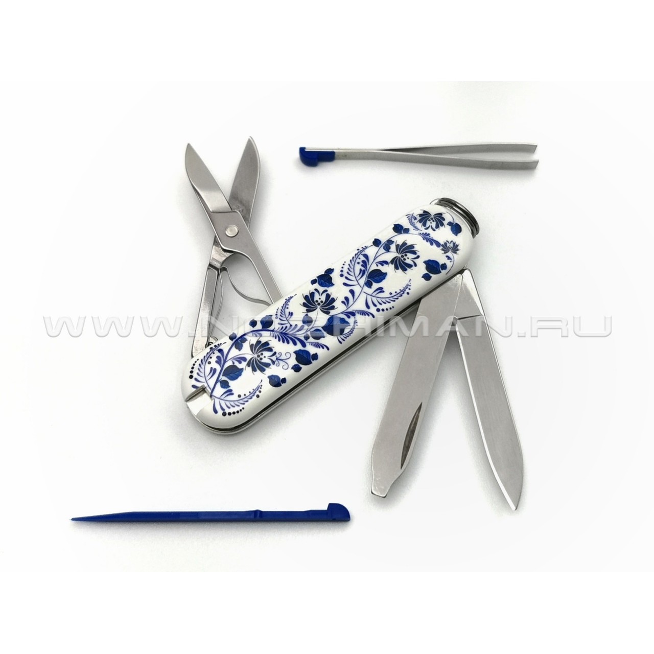 Швейцарский нож Victorinox 0.6223.L2110 Porcelain Elegance (7 функций)