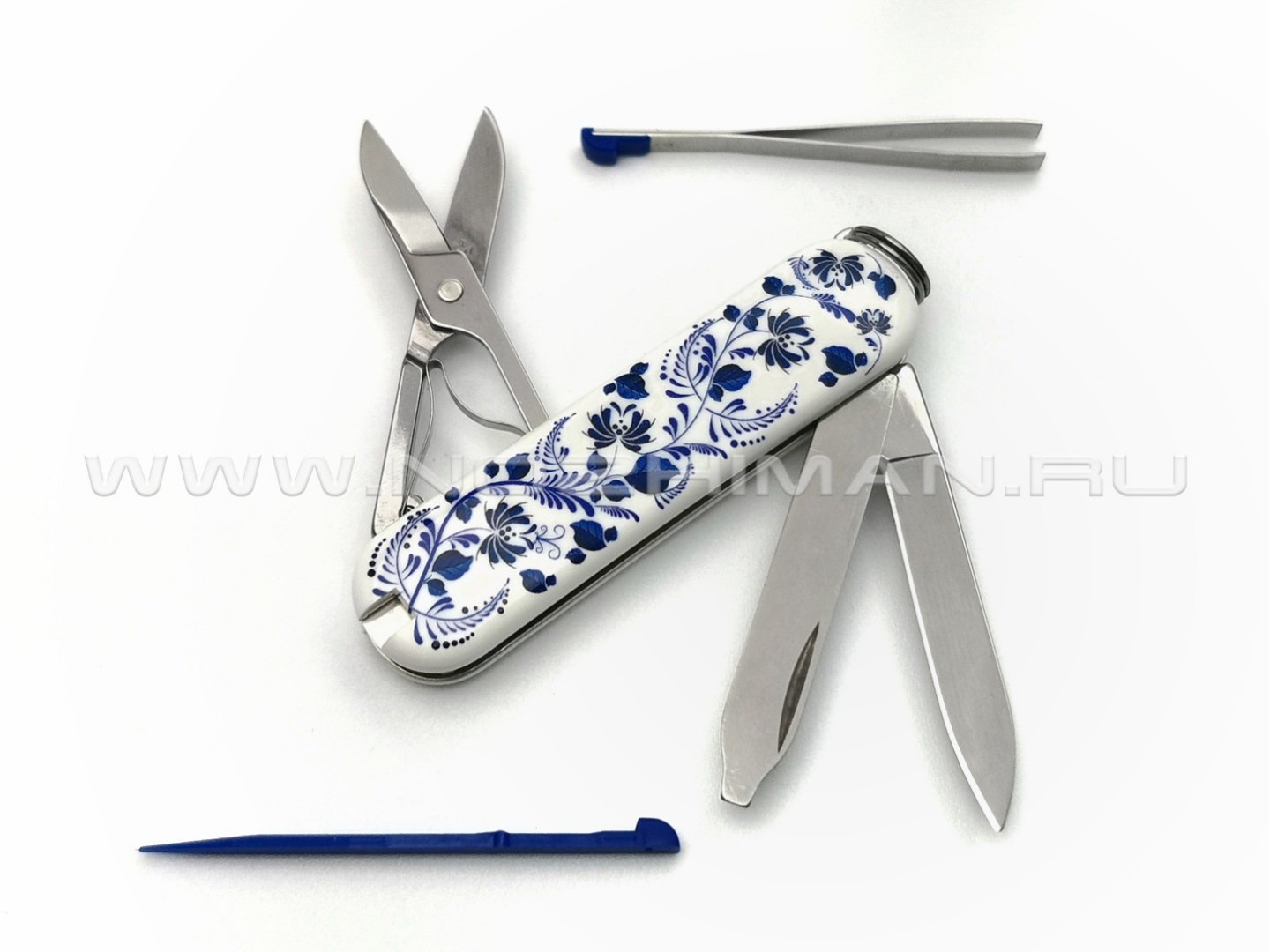 Швейцарский нож Victorinox 0.6223.L2110 Porcelain Elegance (7 функций)