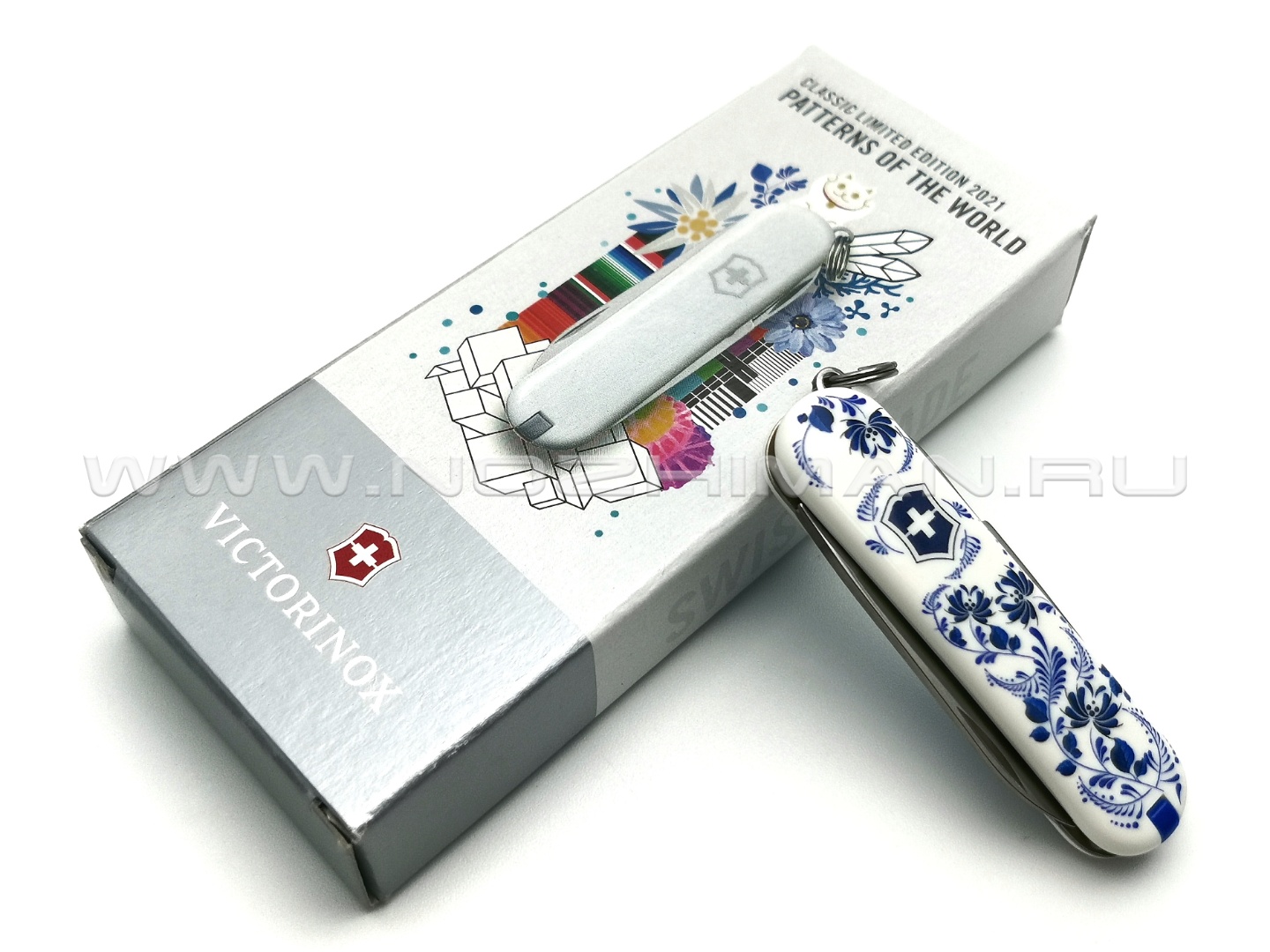 Швейцарский нож Victorinox 0.6223.L2110 Porcelain Elegance (7 функций)