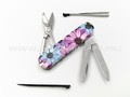 Швейцарский нож Victorinox 0.6223.L2107 Dynamic Floral (7 функций)