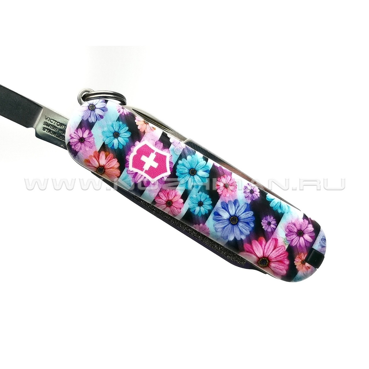 Швейцарский нож Victorinox 0.6223.L2107 Dynamic Floral (7 функций)