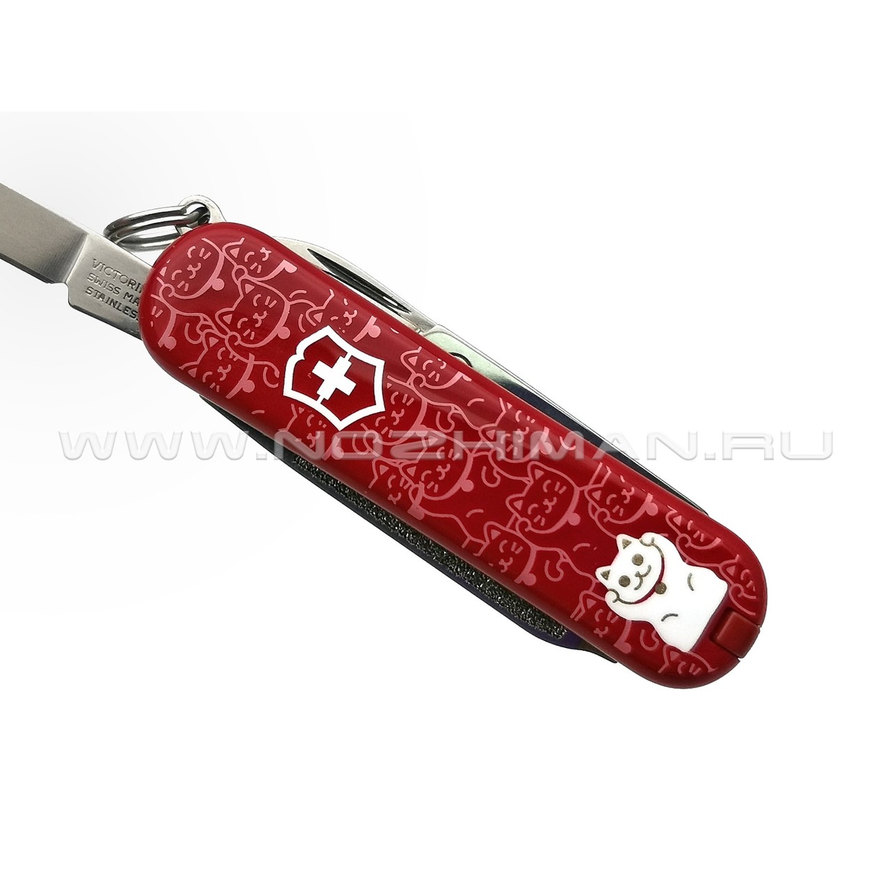 Швейцарский нож Victorinox 0.6223.L2106 Lucky Cat (7 функций)