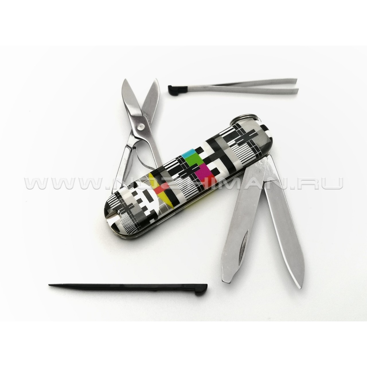 Швейцарский нож Victorinox 0.6223.L2104 Retro TV (7 функций)