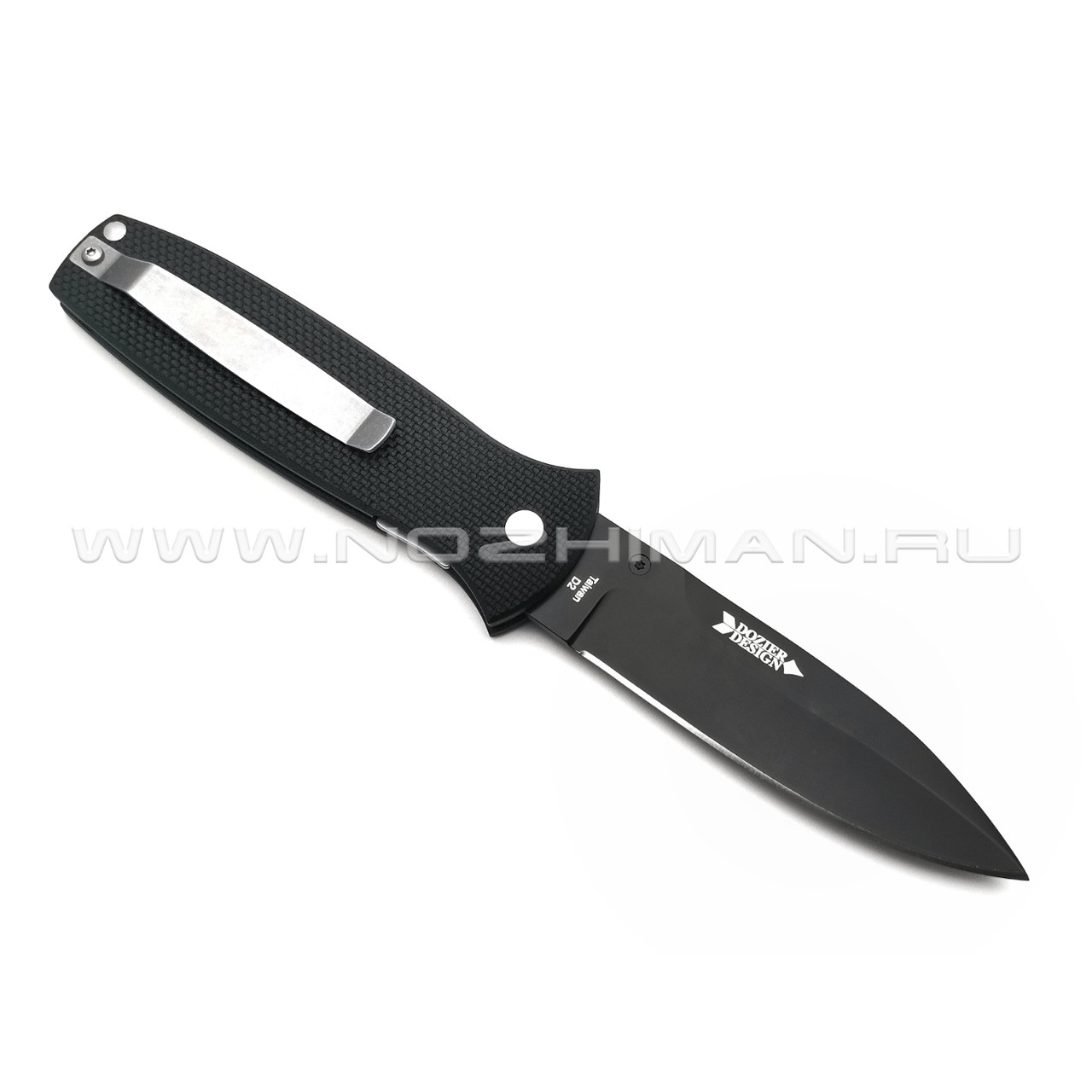 Ontario нож Bob Dozier Arrow Black 9101 сталь D2 рукоять G10