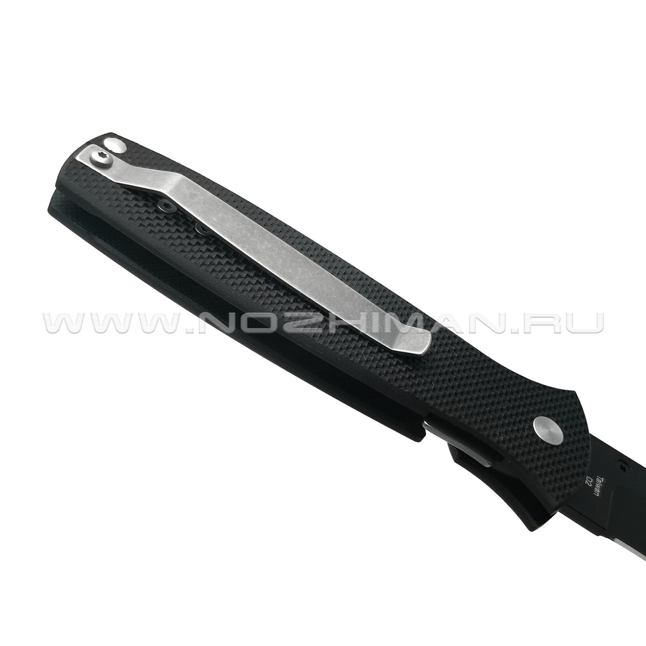 Ontario нож Bob Dozier Arrow Black 9101 сталь D2 рукоять G10