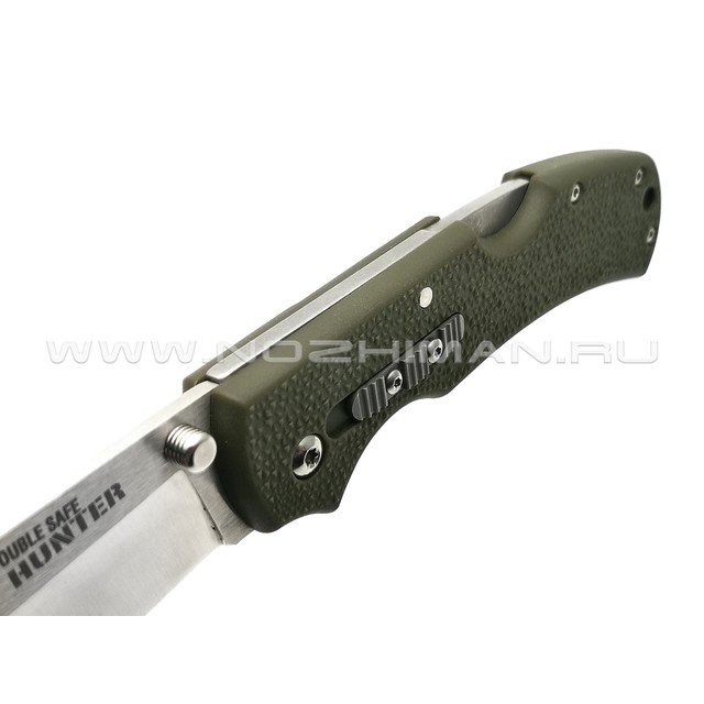 Нож Cold Steel Double Safe Hunter 23JC сталь 8Cr13MoV, рукоять GFN OD green