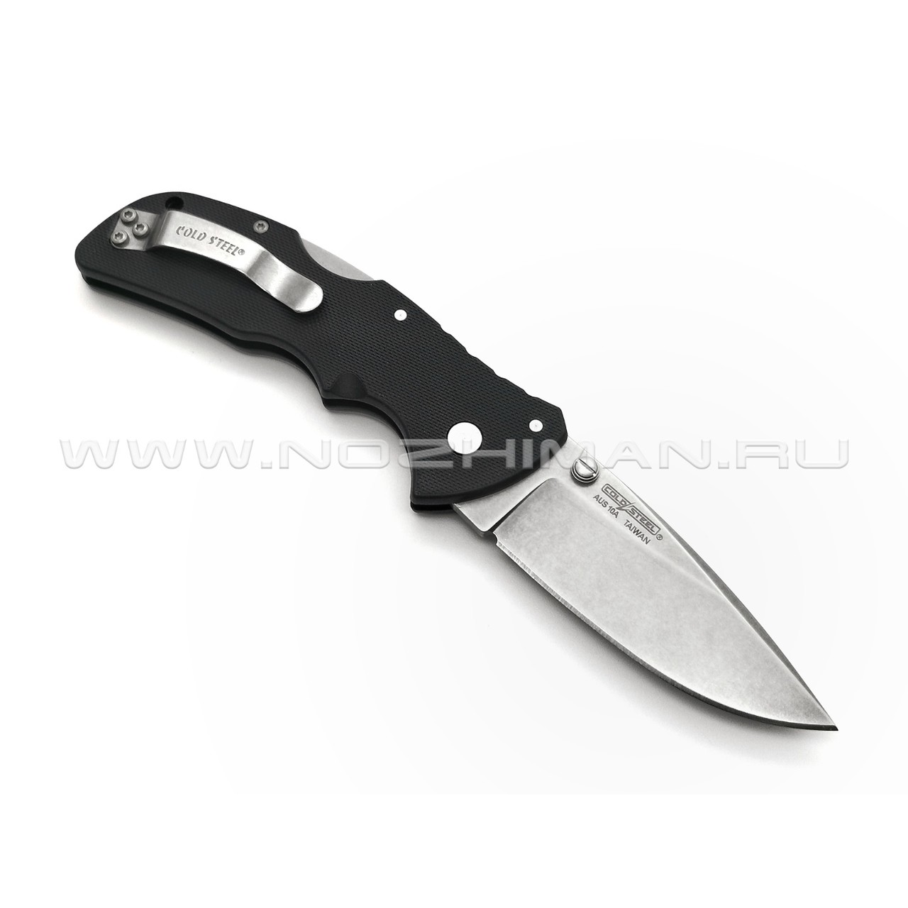 Cold Steel нож Mini Recon 1 Spear Point 27BAS сталь Aus 10A, рукоять GRN