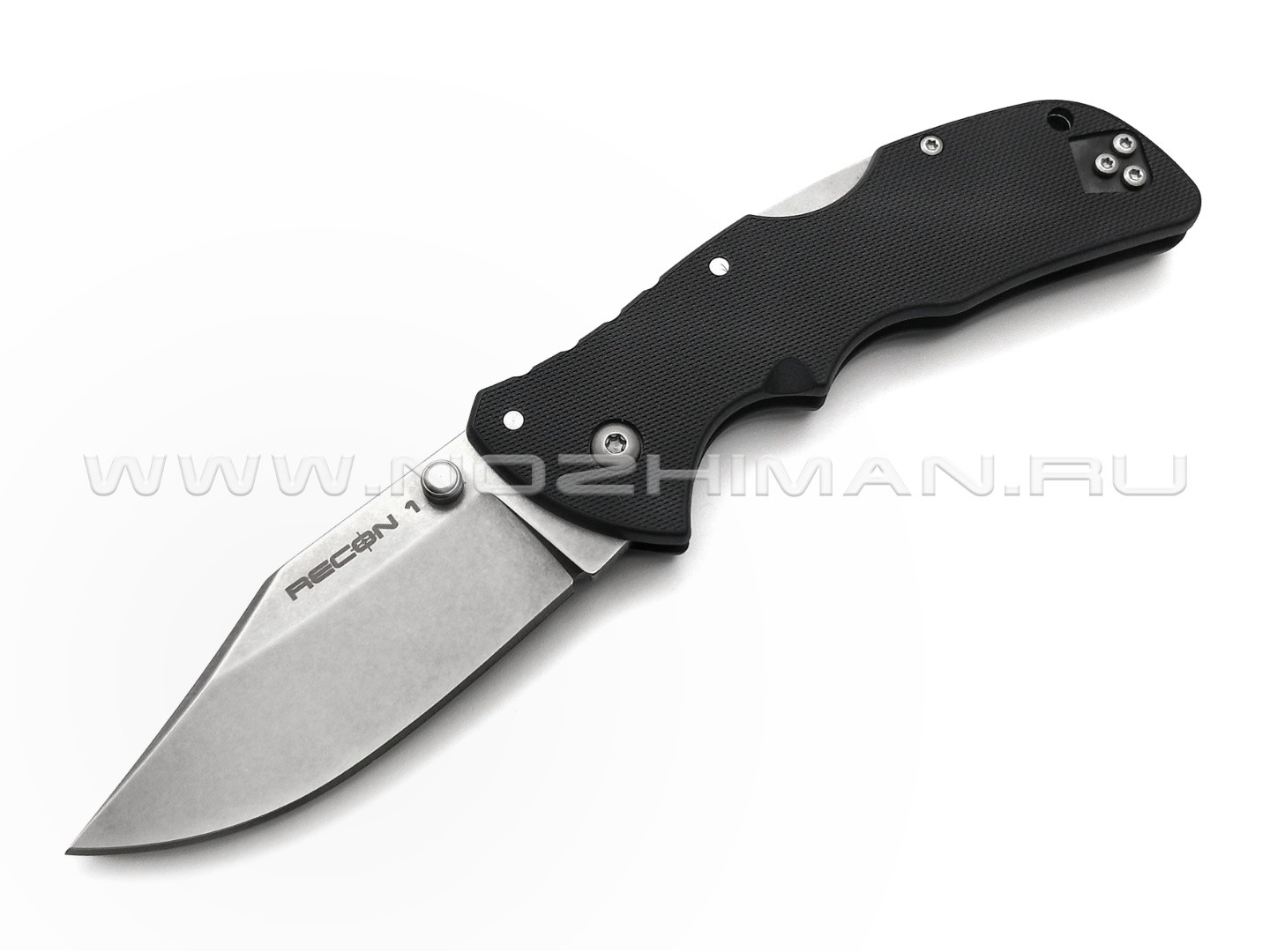 Cold Steel нож Mini Recon 1 Clip Point 27BAC сталь Aus 10A, рукоять GRN
