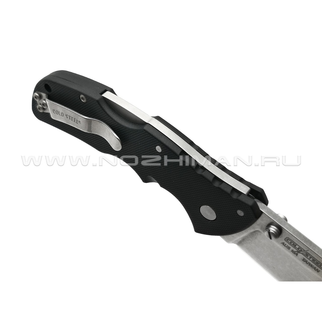Cold Steel нож Mini Recon 1 Clip Point 27BAC сталь Aus 10A, рукоять GRN